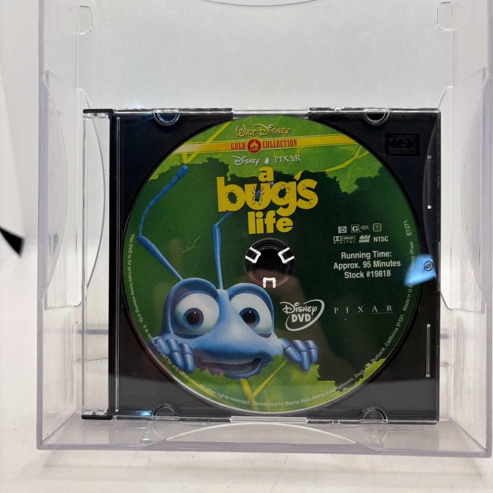 Disney Pixar A Bugs Life DVD Gold Classic Collection Stock 19818 95 Mins Movie